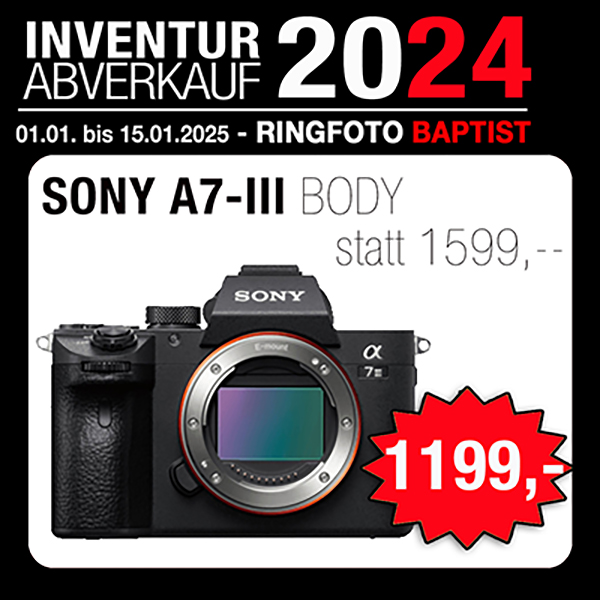 Inventur Abverkauf - Sony A7III Body